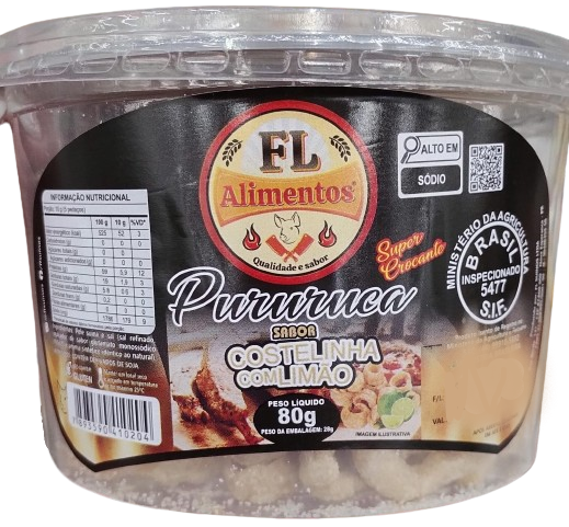 PURURUCA FL 80G COSTELINHA C/ LIMAO