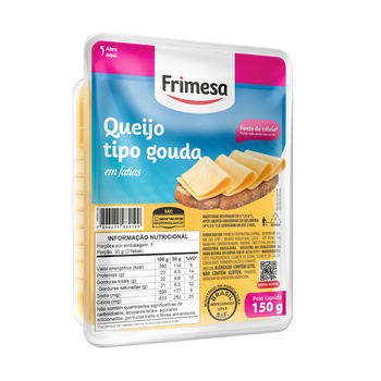 QUEIJO FRIMESA 150G GOUDA FATIADO