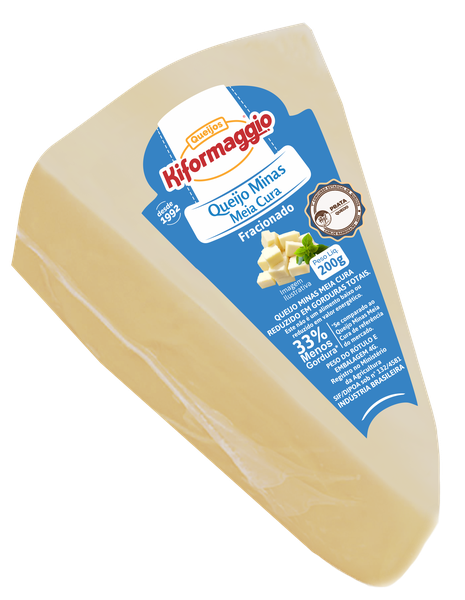 QUEIJO KIFORMAGGIO 200G MINAS MEIA CURA
