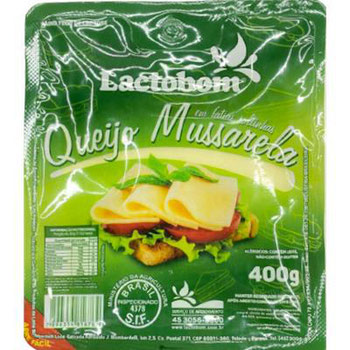 QUEIJO MUSSARELA LACTO BOM 400G