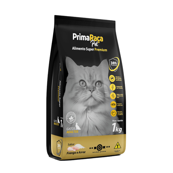 RACAO PRIMARACA PET PREMIUM 1KG GATOS