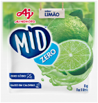 REFRESCO EM PÓ LIMÃO ZERO AÇÚCAR MID 8GR