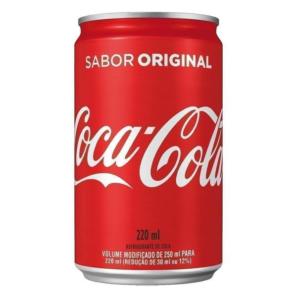 REFRIGERANTE COCA-COLA SABOR ORIGINAL 220ML