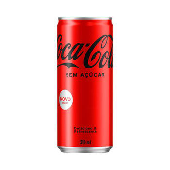 REFRIGERANTE COCA-COLA SEM AÇÚCAR 310ML