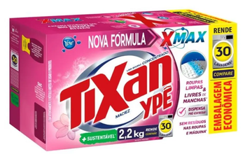 SABÃO PÓ TIXAN 2,2KG MACIEZ GRATIS 220G