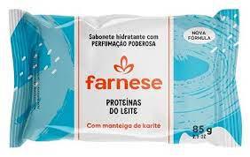 SABONETE BARRA HIDRATANTE PROTEÍNAS DO LEITE FARNESE FLOW PACK 85G