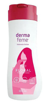SABONETE INTIMO DERMAFEME 200ML FLORAL