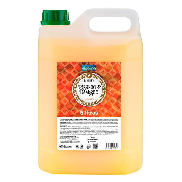 SABONETE LIQUIDO PREMISSE 5L PESSEGO E DAMASCO