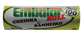 SACOS P/LIXO EMBALAR C/100 COZ/BAN