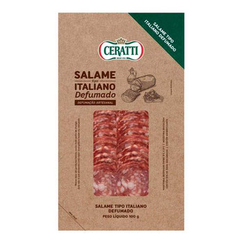 SALAME CERATTI 100G ITALIANO FATIADO