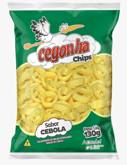 SALGAD DE MILHO CEGONHA 120G CEBOLA