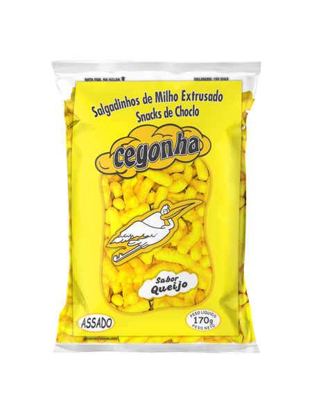 SALGAD DE MILHO CEGONHA 120G QUEIJO