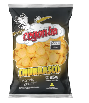 SALGAD DE MILHO CEGONHA 130G CHURRASCO