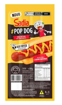 SALSICHA SADIA 250G LONGA AIR FRYER