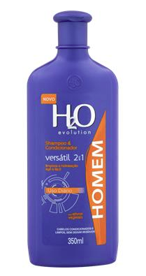 SHAMPOO H2O 350ML MEN VERSATIL 2 EM 1