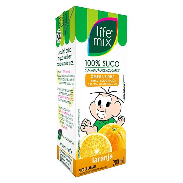 SUCO LIFE 200ML LARANJA TP