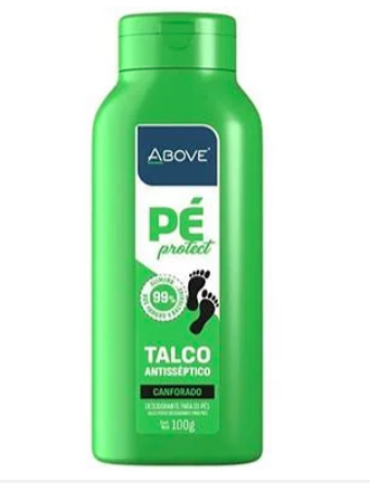 TALCO ANTISSEPTICO PE ABOVE PROTECT 100G CANFORADO