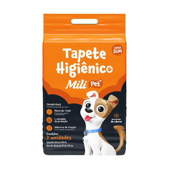 TAPETE HIG.PET MILI C/07UN