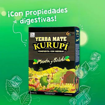 TERERE KURUPI MENTA BOLDO 500GR