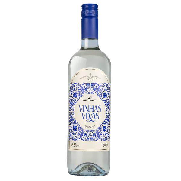VINHO BRA GARIBALDI 750ML BRANCO MEIO SECO VINHAS VIVAS