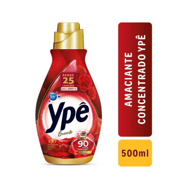 AMACIANTE DE ROUPAS YPÊ CONCENTRADO ENCANTO DAS FLORES 500ML