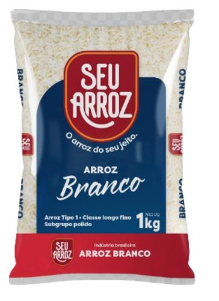 ARROZ BRANCO SEU ARROZ TIPO 1 CLASSE LONGO FINO 1KG