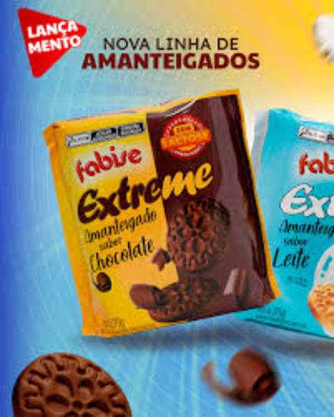 BISCOITO AMANTEIGADO FABISE EXTREME SABOR CHOCOLATE 270G