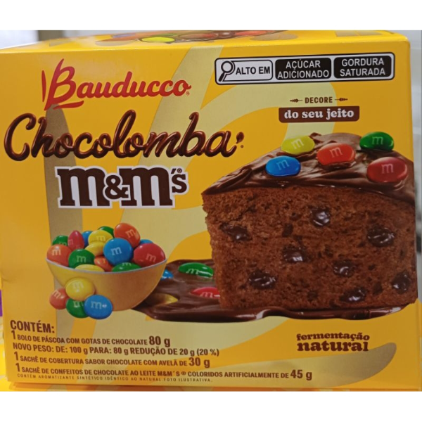 CHOCOLOMBA BAUDUCCO M&MS 80G
