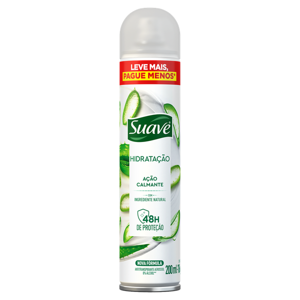 DESODORANTE SUAVE HIDRATAÇÃO 200ML
