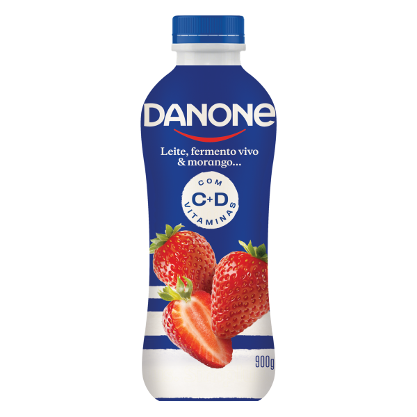 IOGURTE DANONE SABOR MORANGO 850G