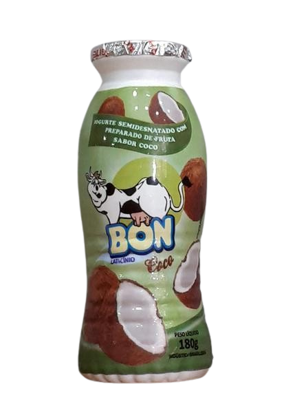 IOGURTE SEMIDESNATADO BON DE COCO 180G