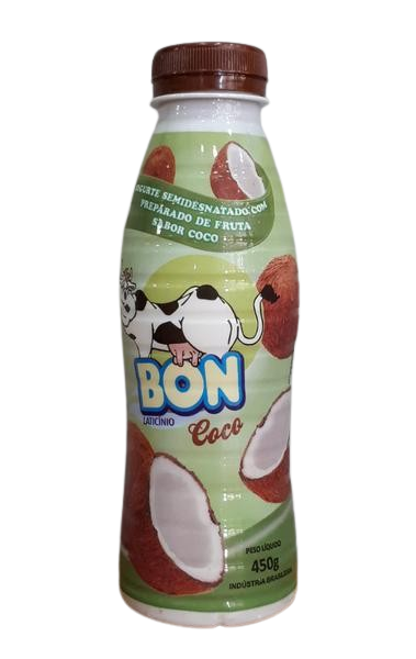 IOGURTE SEMIDESNATADO BON DE COCO 450G