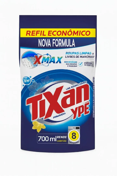 LAVA ROUPAS LÍQUIDO TIXAN YPÊ PRIMAVERA 700ML