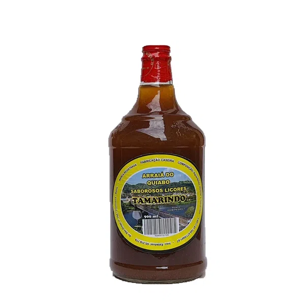 LICOR ARRAIÁ DO QUIABO SABOR TAMARINO 900ML