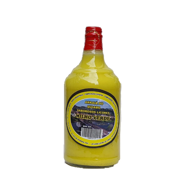 LICOR CREMOSO ARRAIÁ DO QUIABO SABOR MILHO VERDE 900ML