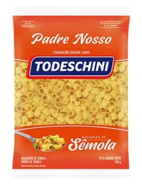 MACARRÃO DE SÊMOLA TODESCHINI PADRE NOSSO 500G