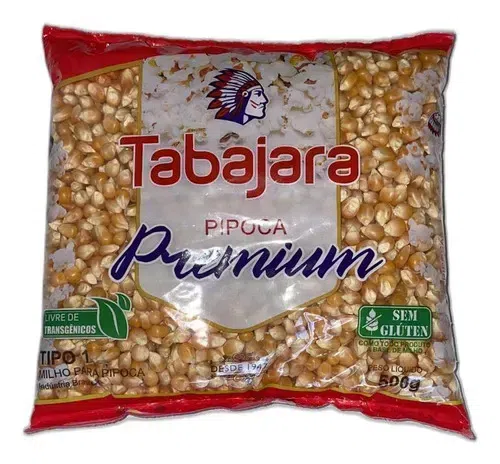 MILHO PARA PIPOCA TABAJARA 500G