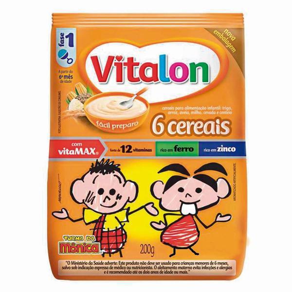 MINGAU VITALON 6 CEREAIS 180G