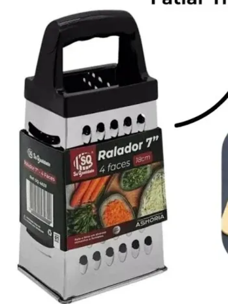 MINI RALADOR 4 FACES METAL SQ 8CM