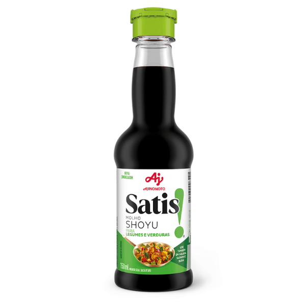 Molho Shoyu Satis Ajinomoto Para Legumes e Verduras 150ML