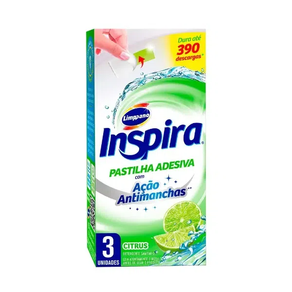 PASTILHA ADESIVA odd LIMPPANO CITRUS 3 UND