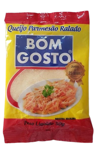 QUEIJO RALADO BOM GOSTO 50G