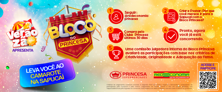 Bloco Princesa 2026