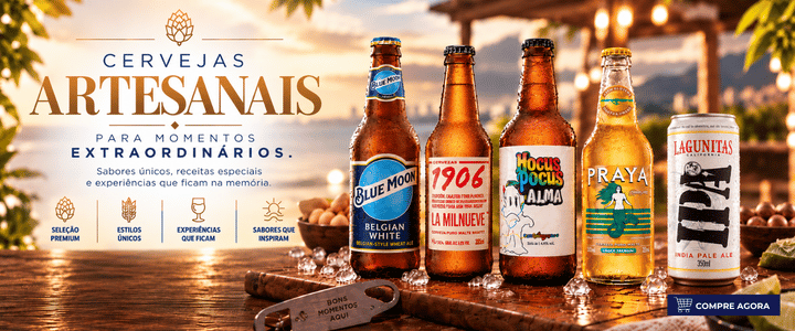 cervejas artesanais - campanha 2026