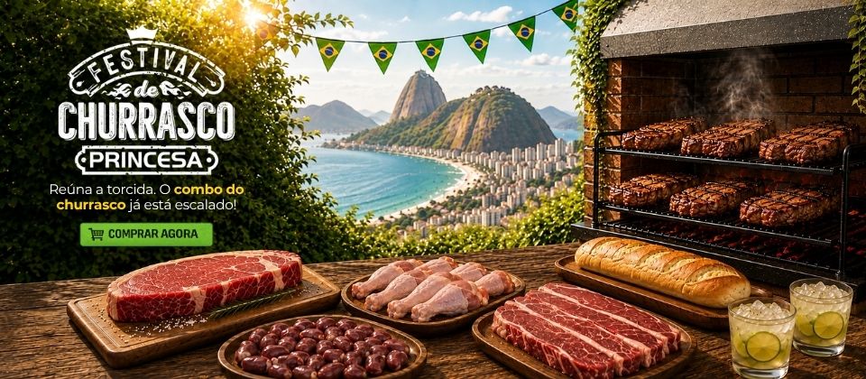 Combo Kit Churrasco - frete normal