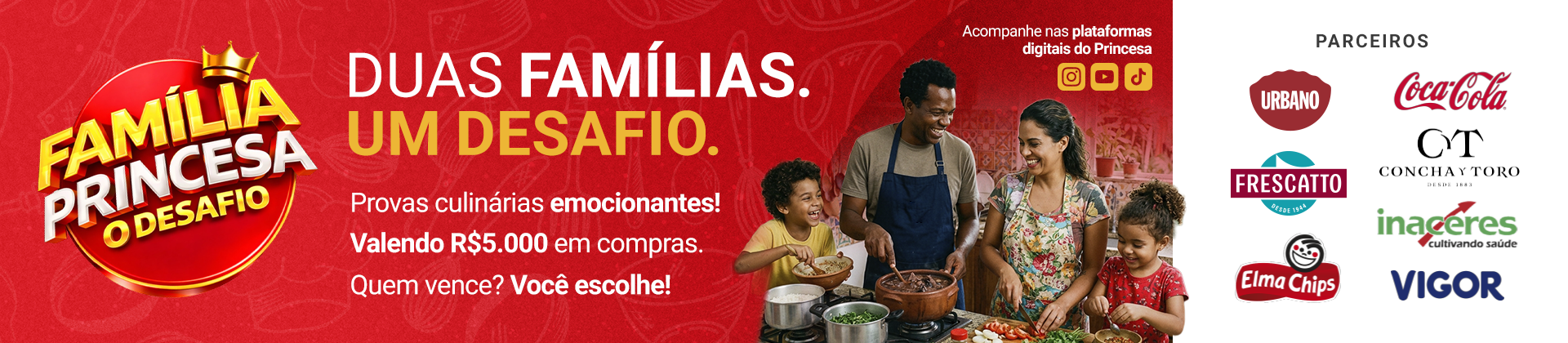 Família Princesa: O Desafio