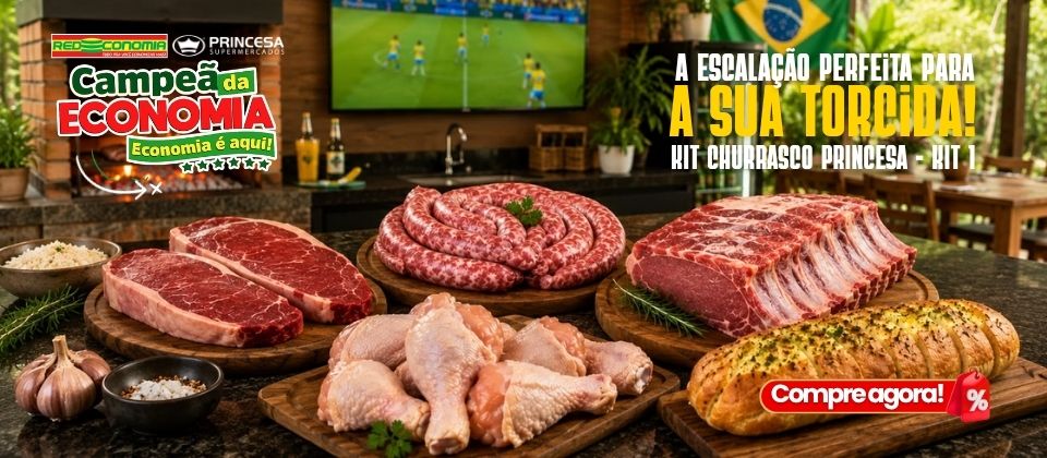 KIT CHURRASCO PRINCESA - KIT 1