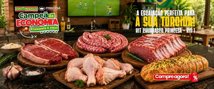 KIT CHURRASCO PRINCESA - KIT 1 APP