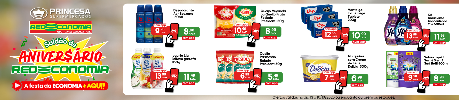 app 13 ate 16/10