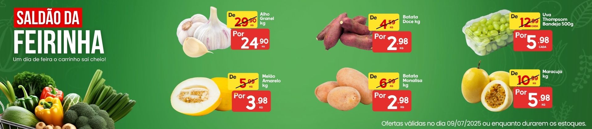 Saldão feirinha 09/07